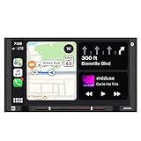 Dual DCPA701 7-Inch Double-DIN In-Dash Digital Media Receiver with Bluetooth, Android Auto, and Wired Apple CarPlay