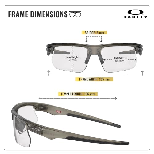 Image of Oakley BISPHAERA OO9400 Rectangle Sunglasses With Official Eyewear Kit | Men's & Women's Sunglasses