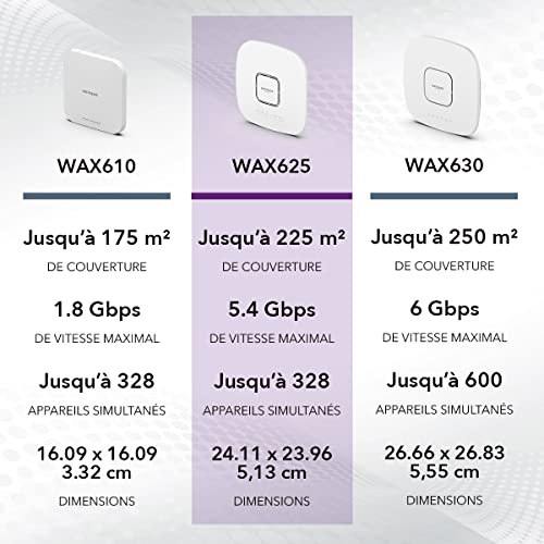 Netgear WAX625 WAX625 100EUS - vue 9