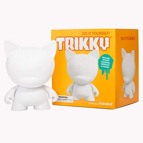 Kidrobot Munny World Figur Trikky zum Selbergestalten, 16,5 cm