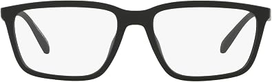 Armani Exchange mens Ax3089u Universal Fit Square Prescription Eyewear Frames