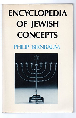 Encyclopedia of Jewish Concepts 0884829308 Book Cover