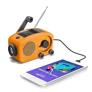 draagbare vintage radio retro bluetooth speaker, handslinger nood zonne-radio AM/FM led zaklamp radio met oplaadbare 2000mah batterij ondersteuning tf-kaart voor thuis kamperen reizen buiten