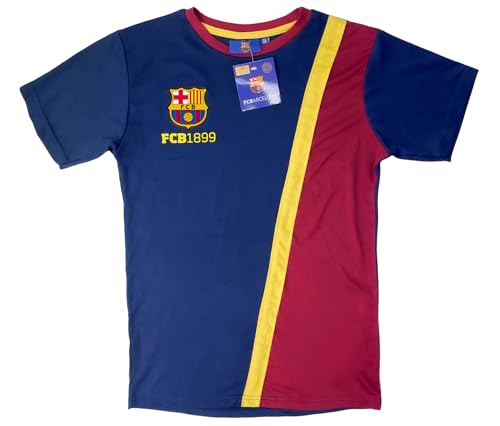 Compatible to Boy's Barcelona T-Shirt, Licensed Barcelona Short Sleeve Tops Tees Shirt, Youth Sizes4