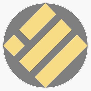 binance usd CryptoCurrency Coin Sticker Vinyl Bumper Sticker Decal Waterproof 5"