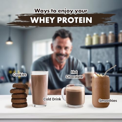 Image of Opportuniteas Grass Fed Vanilla Choco Whey Protein Isolate Powder - 20g Protein Powder Without Artificial Sweeteners, Hormone-Free Cows, Non GMO - 5lb