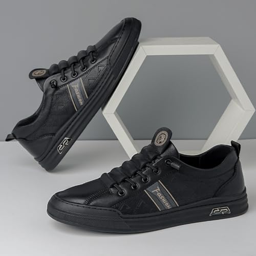 Men's Trendy Perforated Sneakers, Versatile Casual Footwear - Perfect for Urban Explorations, Weekend Hangouts & Daily Style Shines3