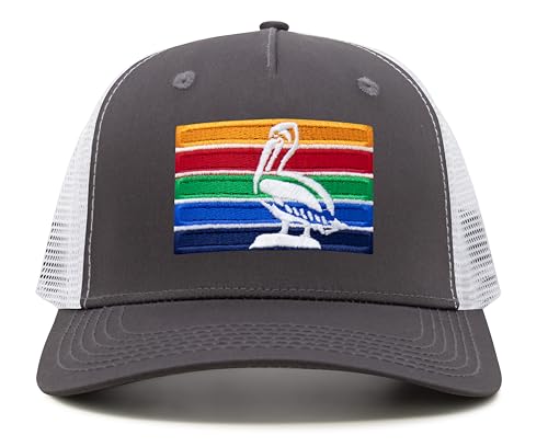 Image of International Tie City Hat for Men and Women, Adjustable Snapback Trucker Baseball Cap with Embroidered Patch