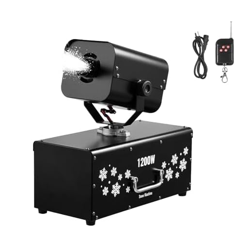 VEVOR 1200W Snow Machine for Events