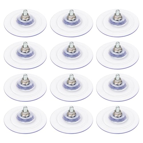 Ventouse a visser M8 de 85 mm à haute adhérence pour charges lourdes sur vitres et faïence
