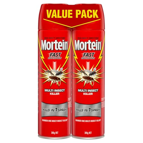 MORTEIN MULTI INSECT KILLER FAST KNOCKDOWN 300g X 2 PACK
