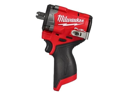 Milwaukee Storekid M12 FUEL Stubby 1/2 Inch Impact Wrench with Pin Detent (Bare Tool) + TPT Premium cart -  2563P-2012, 2563P-2012
