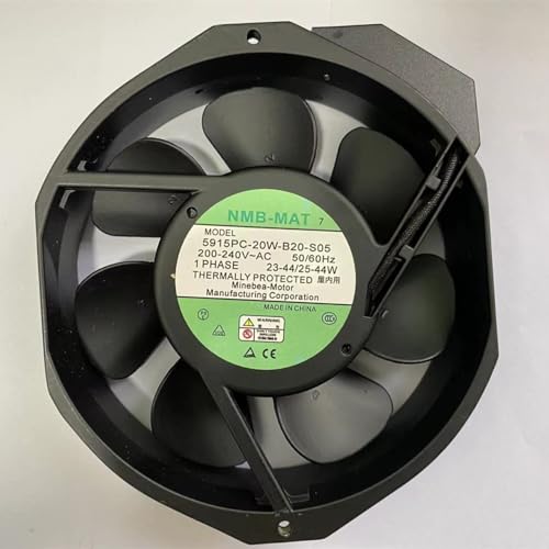 5915PC-20W-B20-S05 200-240VAC 23-44/25-44W AC Axial Cooling fan