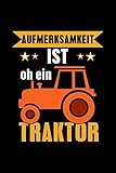  Traktor: Skizzenbuch A5 Blanko Traktoren  Landwirt Zeichenbuch Geschenke  Lustige Bauern Sprüche Für Traktor Fans  Trecker & Schlepper Notizbuch & Notizblock