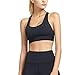 Produktbild LHSY Sport Unterwäsche weibliche hohe Stoß- Jogging Fitness Yoga-Büstenhalter-Weste-Art-Oberbekleidung Sport-BH, Black-L