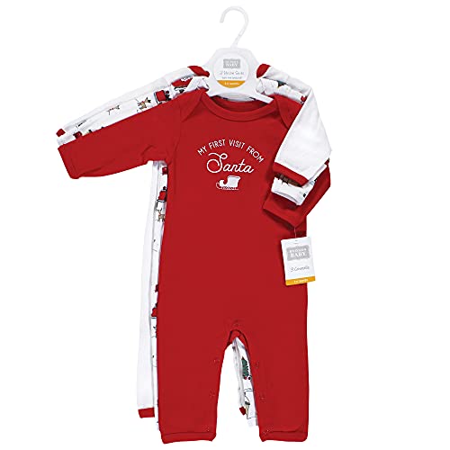 Image of Hudson Baby Baby Cotton Union Suit, 3 Pack