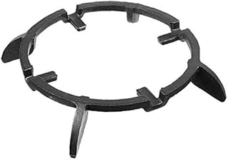 alittlecuteshop Stove Trivets Stove Pan Pot Support Stand Rack Support Ring Cooktop Range Pan Holder Wok Ring/Non Slip Black Cast Iron Stove Trivets For Wok Gas Hob Kitchen Wok Support