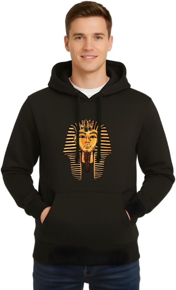 هودي للرجال من مصر - قماش قطني 100% | بلوفر باكمام طويلة | ملا... - view 1