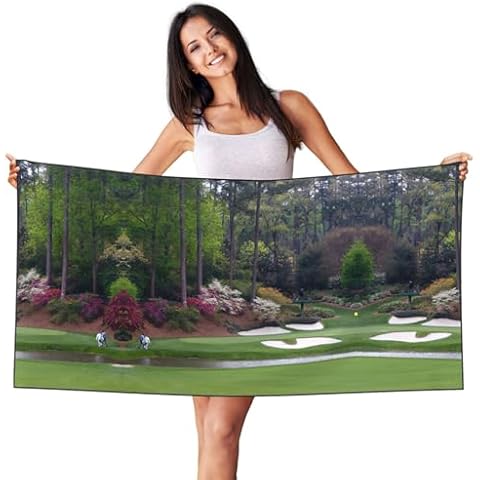 Serviette de plage ATTOUD terrain de golf Cover