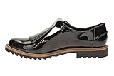penny loafer herren rahmengenäht Innenmaterial: Synthetik Clarks Damen Griffin Mia Penny Loafer, Black Pat, 38 EU