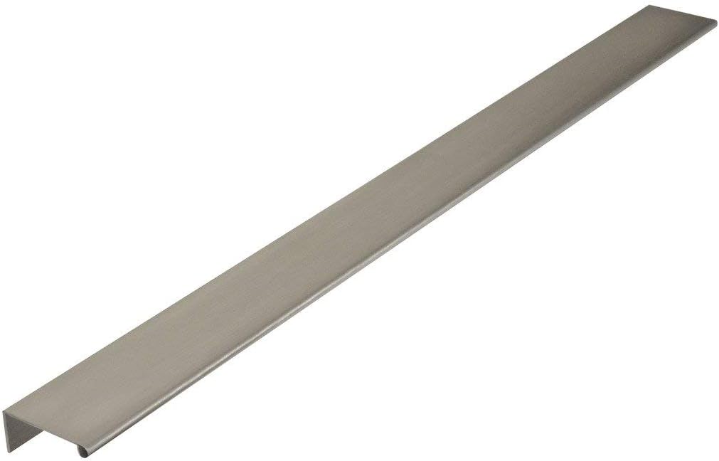 CKP #3306-20 in Brand Back Mount Finger Edge Pull, Brushed Nickel - 10 Pack