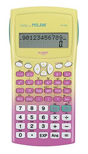 Blíster calculadora científica M240 Sunset rosa