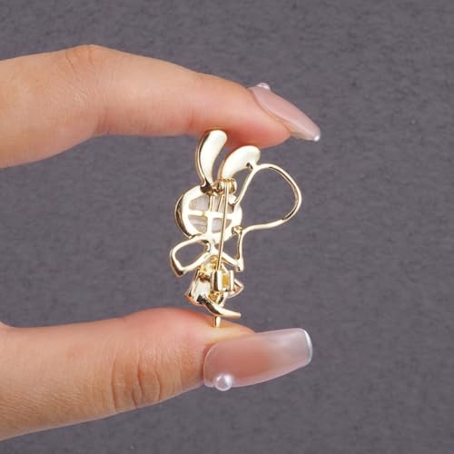 Image of Fashion Cute Crystal Animal Brooch Pins for Women Girls Cat Bird Corsage accessory Pin delicate accessory Party Ceremony
