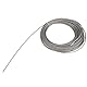 ViaGasaFamido Edelstahldraht, 20 M, 2 mm, 2,5 mm, 3 mm, Edelstahl 304, Silber
