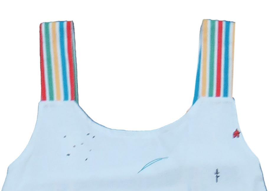 Image of Clothe Funn Girls Sleeveless Frock (11-12 Years, White)