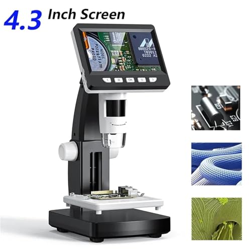 Microscope numérique pour observation des circuits et nature avec écran LCD 1080P