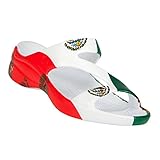 DAWGS Women's Z Sandal Flag Collection, Mexico, 10 B(M) US
