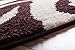 Modern Animal Print 3x5 (3'3'' x 5'3'') Area Rug Shag Zebra Brown Ivory Plush Easy Care Thick Soft Plush Living Room