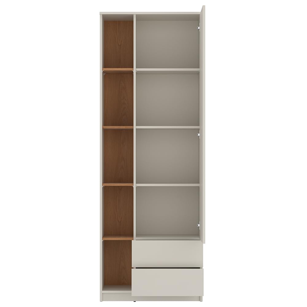 Lomadox Jugendzimmer Set 4-teilig in Kaschmir mit Eiche, Liegefläche 90x200 cm FIER-129