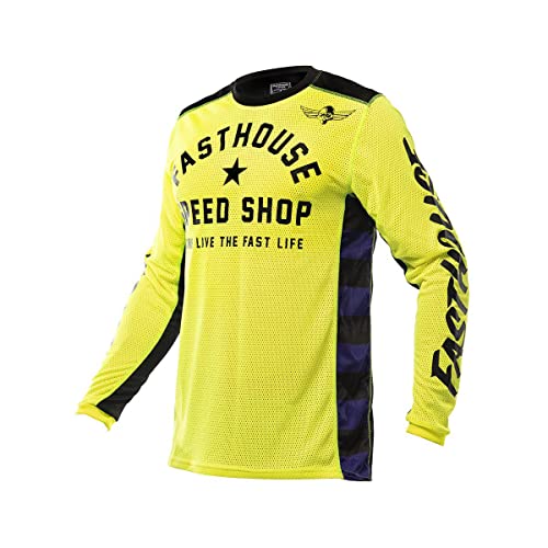 FASTHOUSE Youth Originals Air Cooled Jersey (High Viz, Youth Small)