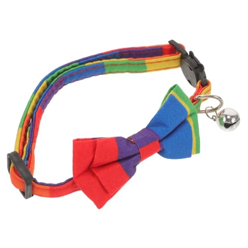 Generic ペット用首輪 調整可能 布製蝶ネクタイ付き ? 猫犬対応 軽量設計 日常写真会 イベント向け