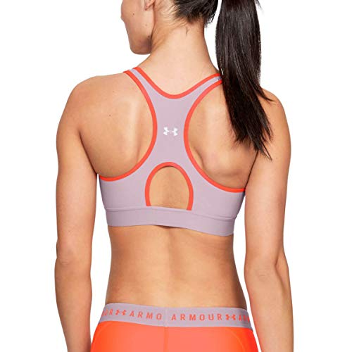 Image of Under Armour Women's Armour Mid Heathered Sports Bra