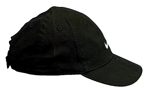 Nike Boys Infants 12-24 Months Black Embroidered Swoosh Cap #TOP2