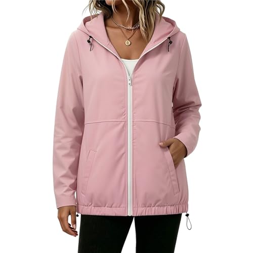 Veste randonnée femme imperméable et manteau pluie léger RLEHJN