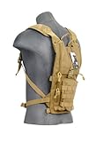Lancer Tactical CA-321T Lightweight Airsoft Hydration Pack (Tan)