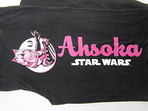 Star Wars Movie Clone Wars Ahsoka Character Mens Black Sleep Pajama Pants2
