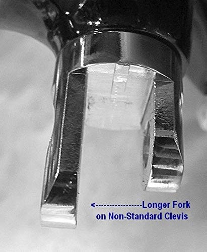 Image of Replaces offset Clevis (non-standard) peg mounts, Forward Controls Offset Clevis Footpeg Conversion Kit fits for Harley Sportster 1200 Seventy Two Forty Eight Roadster 2011-2020,Chrome