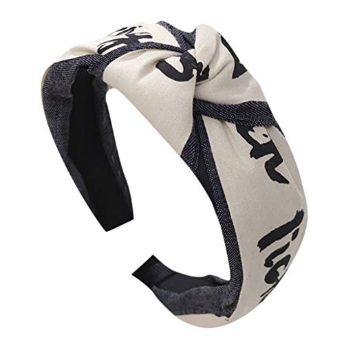 NISOWE Serre-TêTe En Tissu Avec Bandeau En Cristal Pour Femme Accessoires Pour Bandeaux Élasticité rétro Noir Cheveux Cover