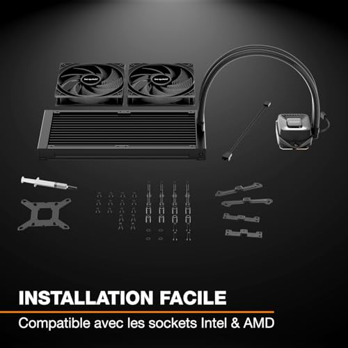 BE QUIET! Pure Loop 3 Watercooling BW028EU 280 mm - vue 8