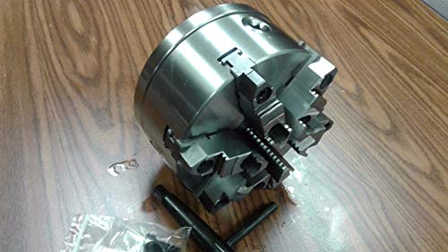 8" 6-JAW SELF-Centering Lathe Chuck w. top&Bottom Jaws, D1-4 Adapter Back Plate