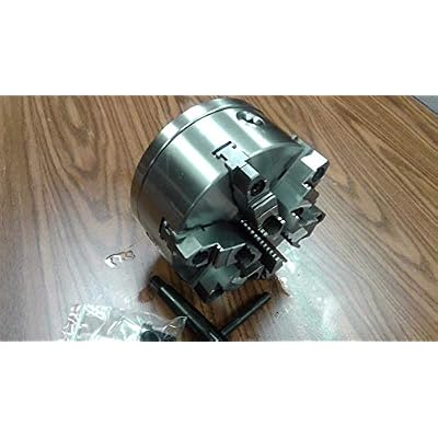 8 6-JAW SELF-Centering Lathe Chuck w. top&Bottom Jaws, D1-4 Adapter Back Plate