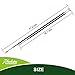Roykaw EZGO Golf Cart Brake Cable Set, Both Driver & Passenger Side for TXT/Medalist 1994-Up Gas/Electric Models, Replaces OEM # 70716-G03, 70273-G03, 70969-G03