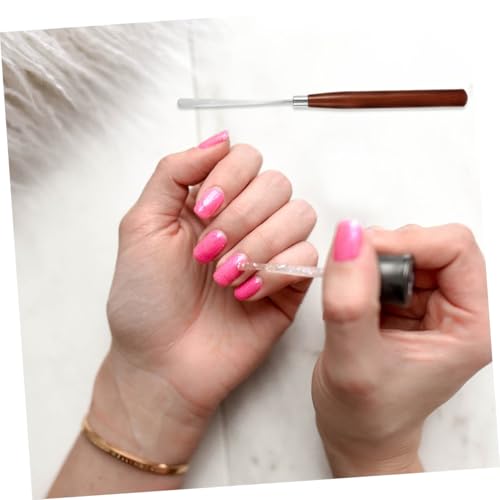 3 herramientas para manicura con pegamento y varilla miniatura 5