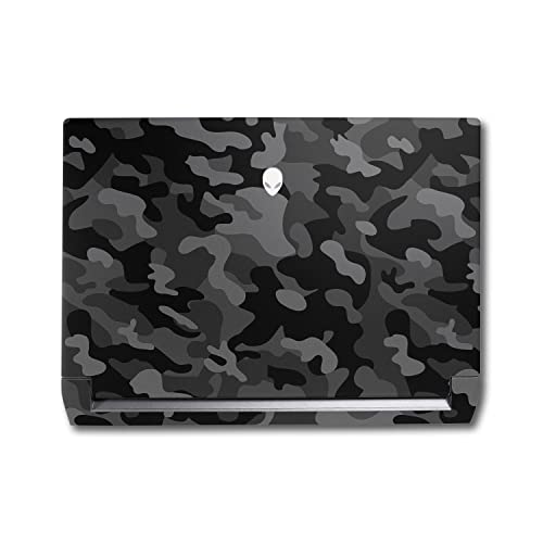 Image of MightySkins Skin Compatible with Alienware M17 R5 (2022) Full Wrap Kit - Black Camo | Protective, Durable, and Unique Vinyl Decal wrap Cover | Easy to Apply & Change Styles | Made in The USA