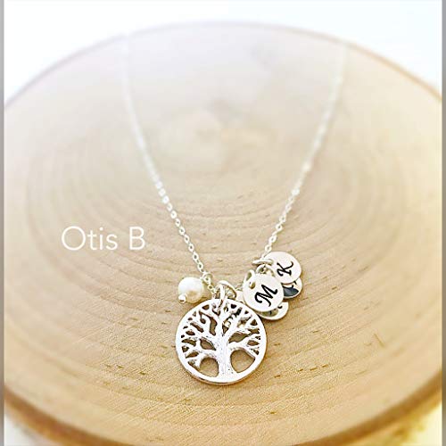 mothers day family tree necklace