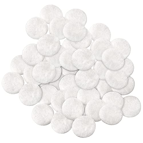 Softtouch 3/8" Round Self-Stick Felt Furniture Pads - Protect Surfaces From Scratches & Damage, White (84 Pack) #TOP1